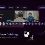 AI video dubbing